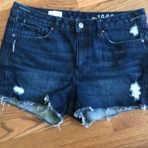 Gap dark denim cutoffs
